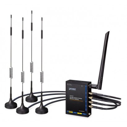 ICG-2210W-NR-EU ICG-2210W-NR-EU Planet Industrial 5G NR Compact Cellular Wireless Gateway with 2-Port 10/100/1000T CE