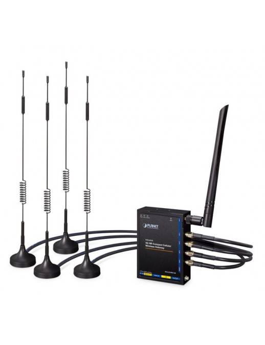 ICG-2210W-NR-EU ICG-2210W-NR-EU Planet Industrial 5G NR Compact Cellular Wireless Gateway with 2-Port 10/100/1000T CE