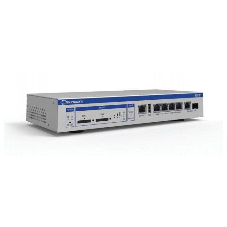 RUTXR1000000 Teltonika Networks RUTXR1 ENTERPRISE RACK-MOUNTABLE SFP/LTE ROUTER External