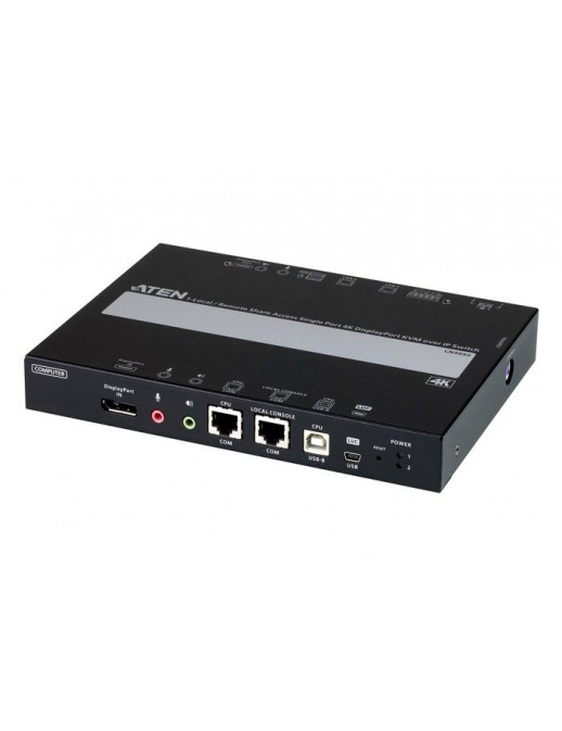 CN9950-AT-G CN9950-AT-G Aten 1-Local/Remote Share Access Single Port 4K DisplayPort KVM over IP Switch Metal