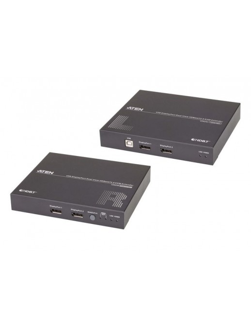 CE924-AT-G CE924-AT-G Aten USB DisplayPort Dual View HDBaseT™ 2.0 KVM Extender (4K@100m for Single View) Wired