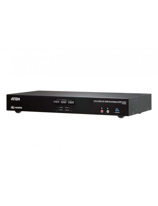 CS1842-AT-G CS1842-AT-G Aten 2-Port USB 3.0 4K HDMI Dual Display KVMP™ Switch