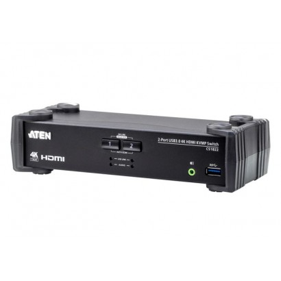 CS1822-AT-G CS1822-AT-G Aten 2-Port USB 3.0 4K HDMI KVMP™ Switch with Audio Mixer Mode
