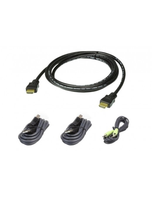 2L-7D02UHX4 2L-7D02UHX4 Aten 1.8M USB HDMI Secure KVM Cable Kit 2L-7D02UHX4 NONE - Only use for non-battery items