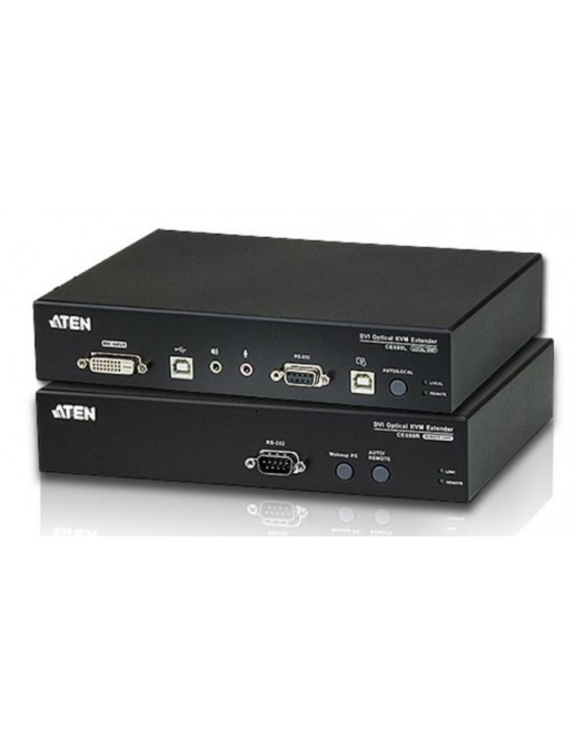 CE680-AT-G CE680-AT-G Aten USB DVI Optical Fiber KVM Extender (600m) Wired