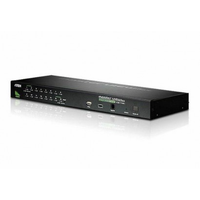 CS1716A-AT-G CS1716A-AT-G Aten 16-Port USB - PS/2 VGA KVM Switch with USB Peripheral port