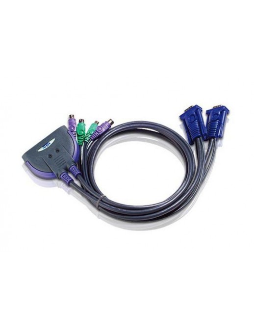 CS62S-AT CS62S-AT Aten 2-Port PS/2 VGA Cable KVM Switch (0.9m) 0,9 m