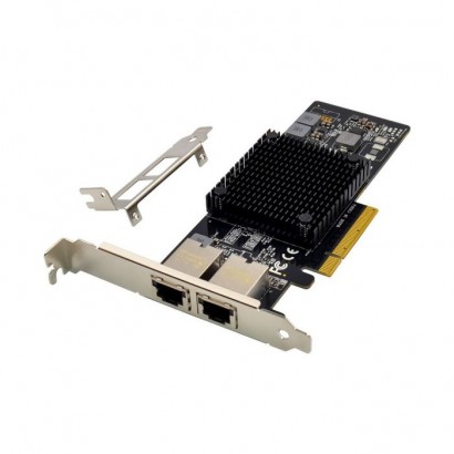 MC-PCIE-X550-X8 MC-PCIE-X550-X8 MicroConnect PCIe x8 Dual RJ45 10 GbE X550 X550T2BLK CE