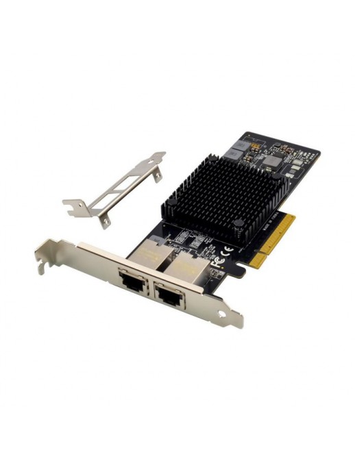 MC-PCIE-X550-X8 MC-PCIE-X550-X8 MicroConnect PCIe x8 Dual RJ45 10 GbE X550 X550T2BLK CE