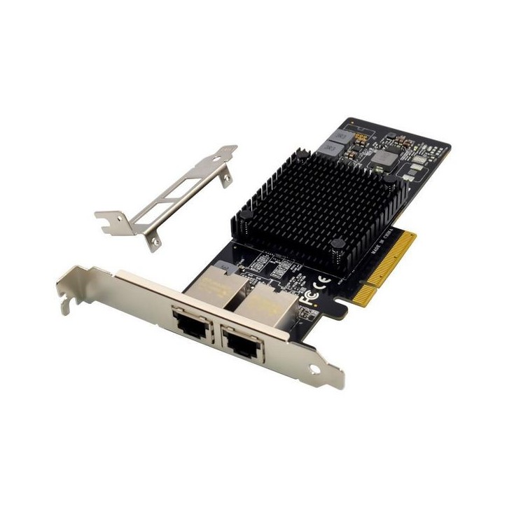 MC-PCIE-X550-X8 MicroConnect PCIe x8 Dual RJ45 10 GbE X550 X550T2BLK CE