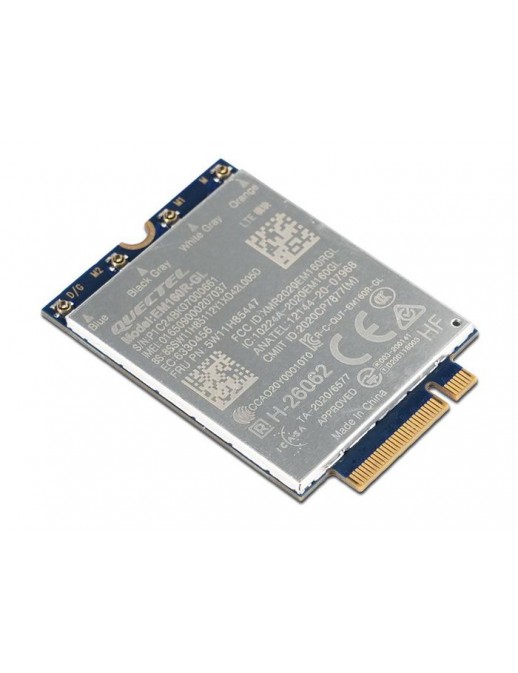4XC1Q24436 4XC1Q24436 Lenovo ThinkPad Quectel EM160R-GL 4G LTE-A Cat 16 M.2 WWAN Module for X1 Carbon Gen 12/P16v Gen 2 NONE ...