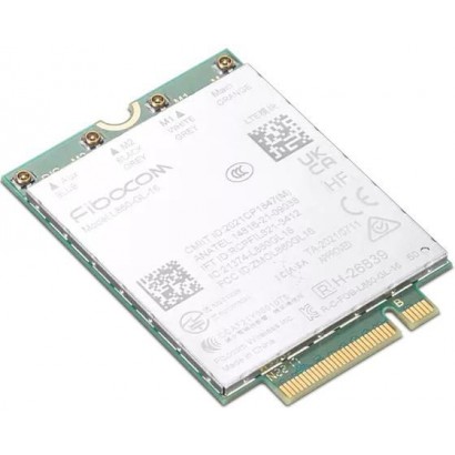 4XC1K20995 4XC1K20995 Lenovo ThinkPad Fibocom L860-GL-16 CAT16 4G LTE WWAN Module for ThinkPad T16 Gen 1 CE for EU, KCC for K...