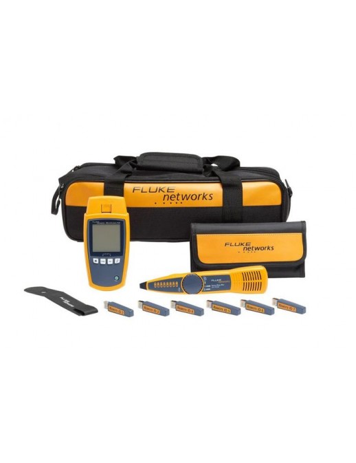 MS-POE-KIT MS-POE-KIT Fluke UTP/FTP/SSTP, RJ45/RJ11, LCD, 2 x AA, 7.6 x 16.3 x 3.6 cm, 300 g, IntelliTone Pro 200 Probe 50185...