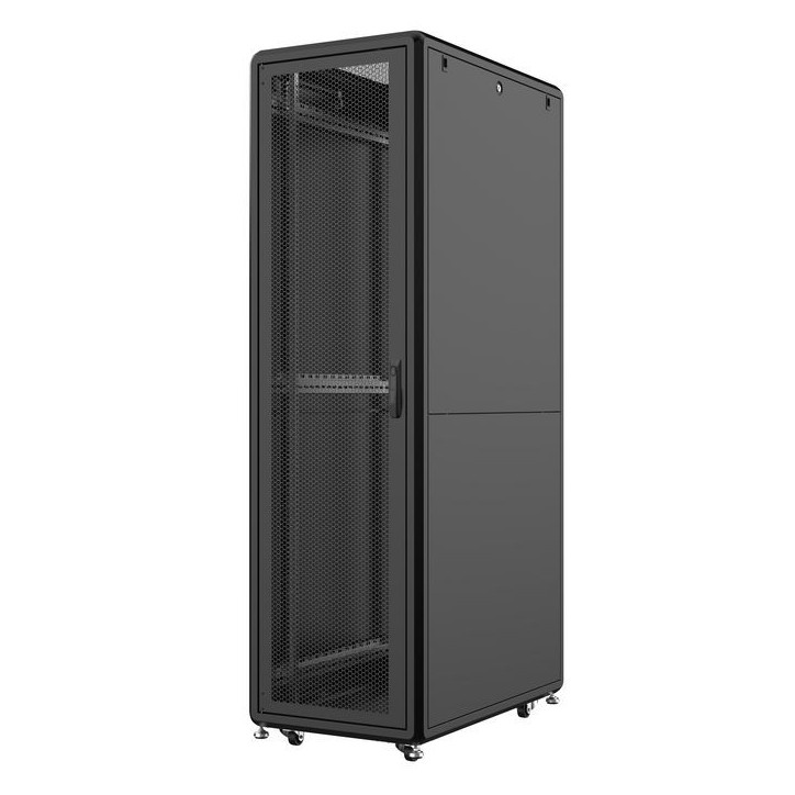 RSL42U61BL Lanview by Logon 19" 42U Rack Cabinet 600 x 1000mm Server Line RSL42U61BL Product colour: Black