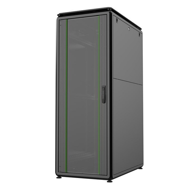 RDL32U61BL Lanview by Logon 19'' 32U Rack Cabinet 600 x 1000mm Data Line RDL32U61BL Product colour: Black