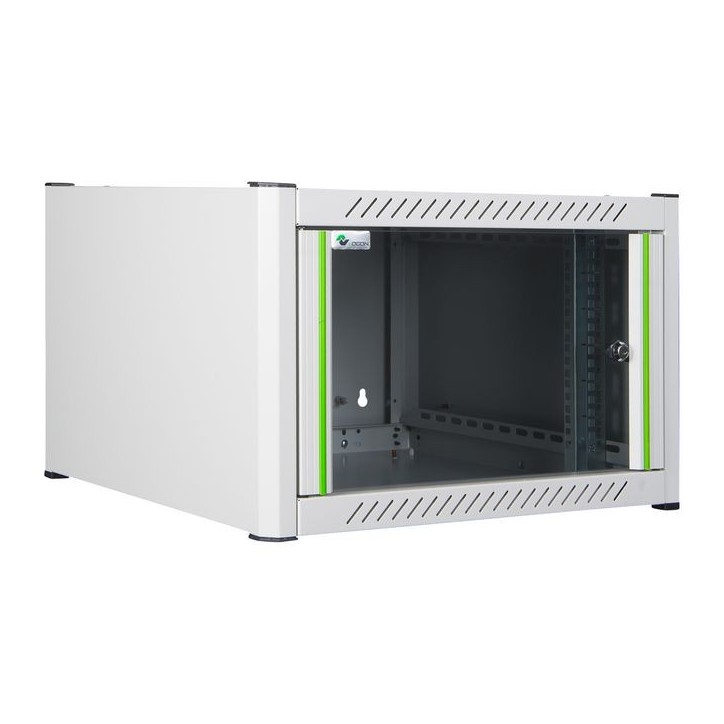RWM06U56WH Lanview by Logon 19'' Rack Cabinet 6U 60 x 56 Wallmount RWM06U56WH Product colour: White