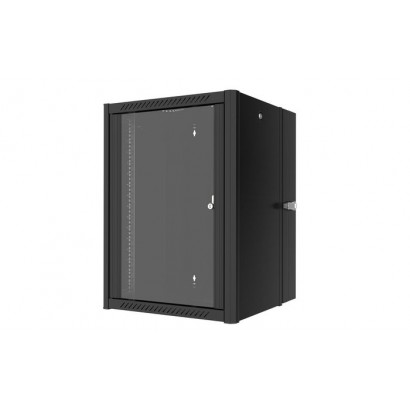 RWP16U45BL-D RWP16U45BL-D Lanview by Logon 19'' Rack Cabinet 16U 60 x 60 Double Wallmount Pro RWP16U45BL