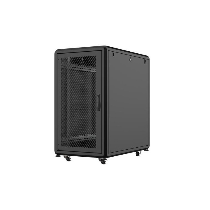 RSL20U61BL Lanview by Logon 19" 20U Rack Cabinet 600 x 1000mm Server Line RSL20U61BL Product colour: Black