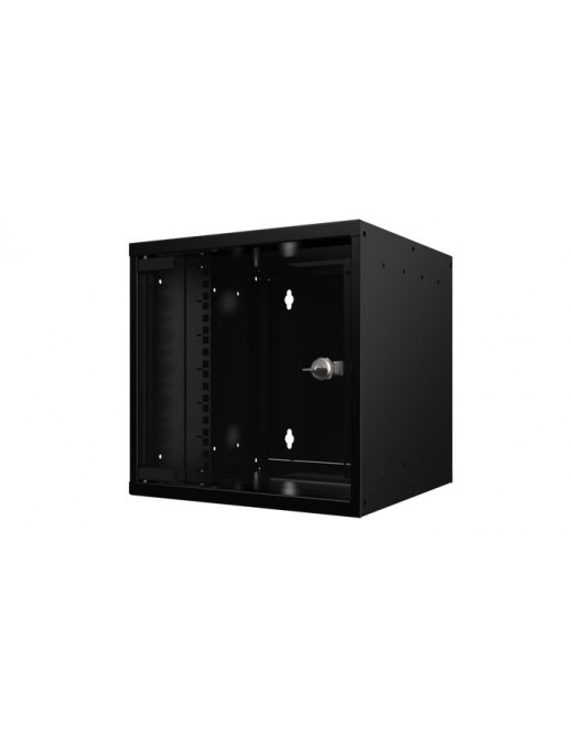 RSM06U30MNBL RSM06U30MNBL Lanview by Logon 10'' Rack Cabinet 6U 31 x 30 SOHO Wallmount Unassembled RSM06U30MNBL Product colou...