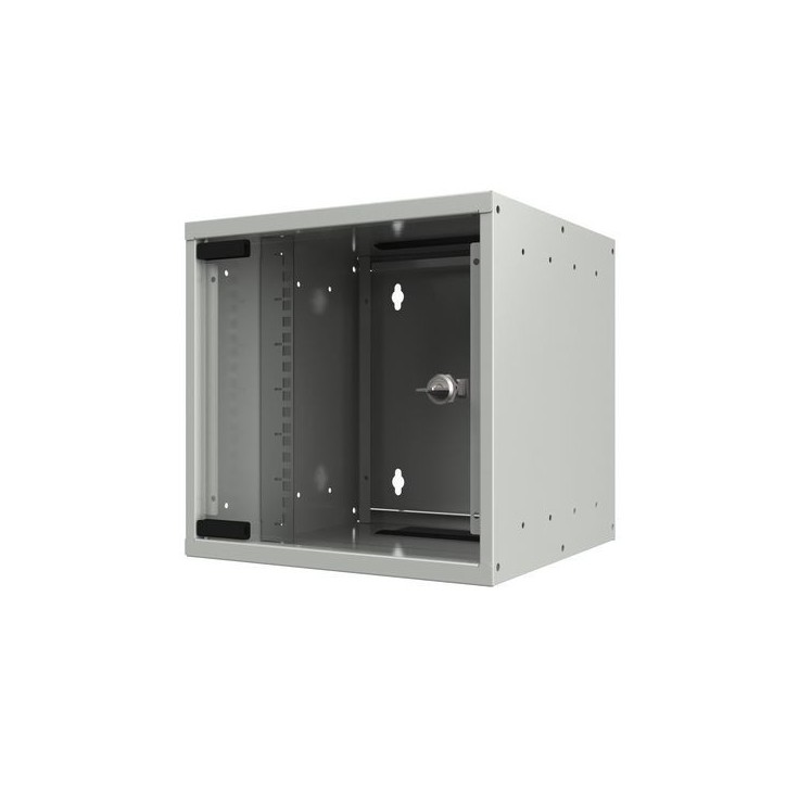 RSM09U30MNWH Lanview by Logon 10'' Rack Cabinet 9U 31 x 30 SOHO Wallmount Unassembled RSM09U30MNWH Product colour: White