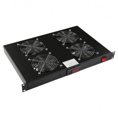 RAF305BL RAF305BL Lanview by Logon 4 FANS, DIGITAL THERMOSTAT RACK MOUNT FAN MODULE 1U RAF305BL 560 m³/h