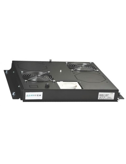 LVR248033-UK LVR248033-UK Lanview Fan tray with 2 fans for 19'' floor standing rack cabinets 144,4 m³/h