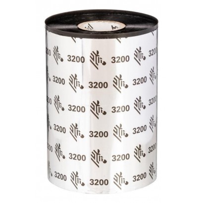 03200BK11030 03200BK11030 Zebra 3200 Wax/Resin, 110mm x 300m, Core 25mm, 6 rolls/box 800011-004, 35-03200BK11030 UL/cUL