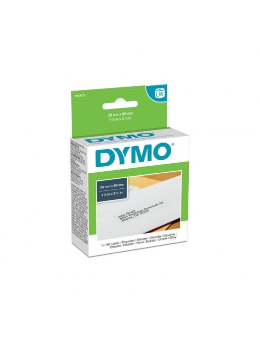 1983173 1983173 DYMO LW Address Labels, 28x89 mm, 130 Labels Permanent