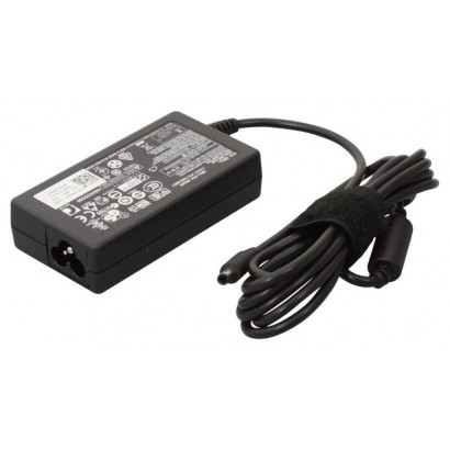 3RG0T 3RG0T Dell AC Adapter, 45W, 19.5V, 3 Pin, 4.5mm, C6 Power Cord, Lot 6 JT9DM, 450-18066, 03RG0T, 99105089 Black