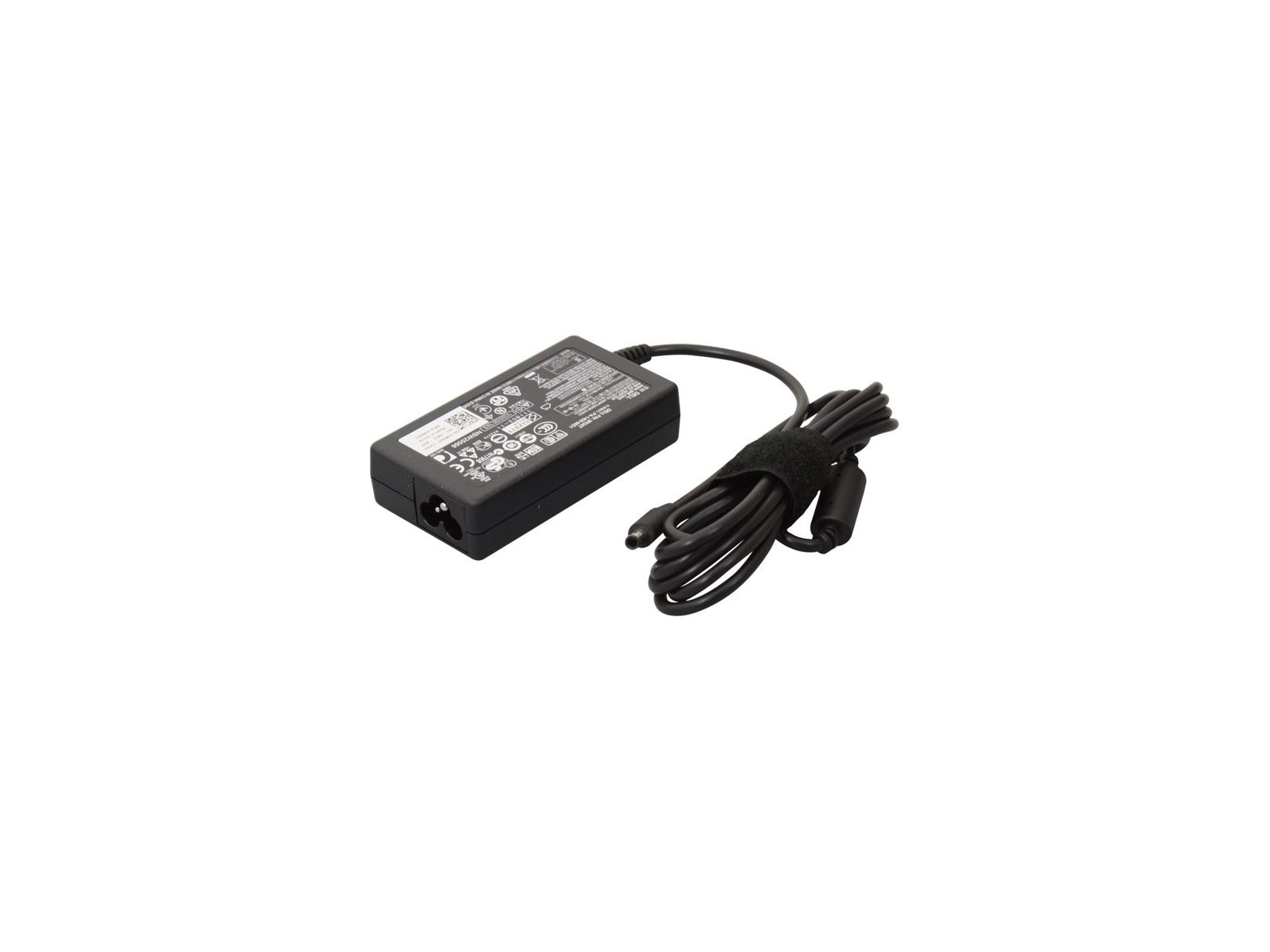 3RG0T 3RG0T Dell AC Adapter, 45W, 19.5V, 3 Pin, 4.5mm, C6 Power Cord, Lot 6 JT9DM, 450-18066, 03RG0T, 99105089 Black