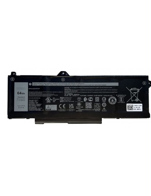 R05P0 R05P0 Dell Battery, 64WHR, 4 Cell, Lithium Ion, BYD, (Primary) 0P3TJ, VXD57, 64WHR, 0R05P0 64 Wh