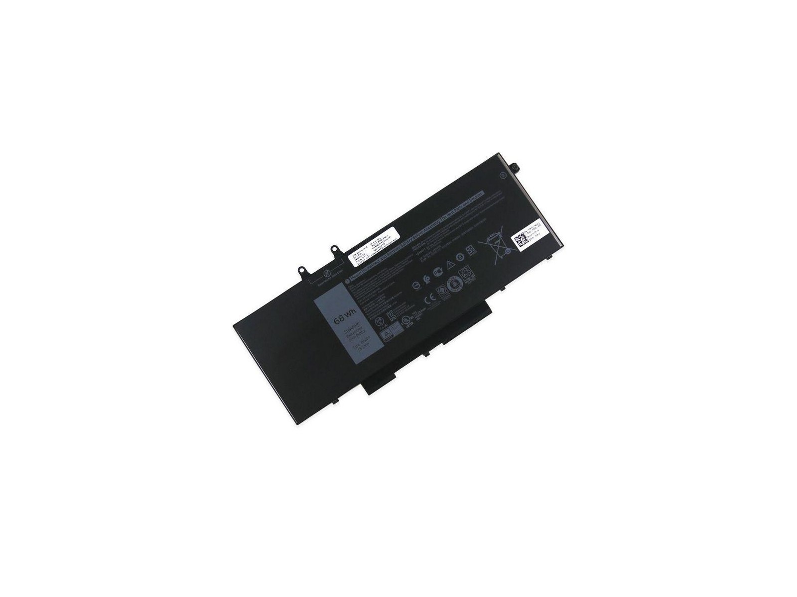 10X1J 10X1J Dell Battery, 68WHR, 4 Cell, Lithium Ion 010X1J 68 Wh