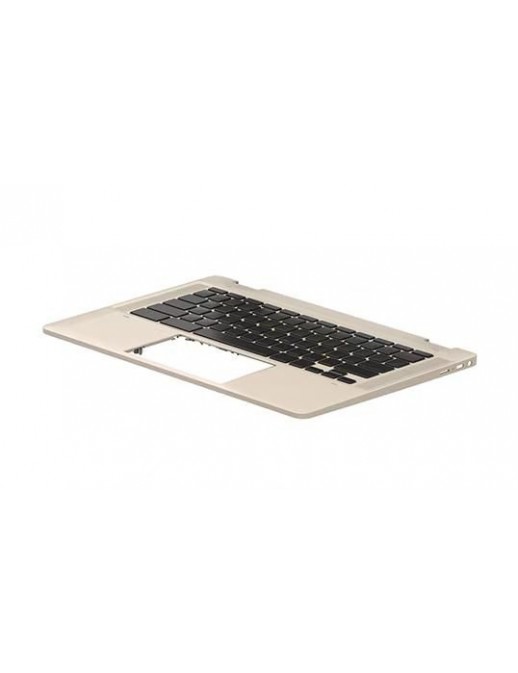 M47697-A41 M47697-A41 HP Laptop top cover with integrated Belgian keyboard layout, designed for HP laptops, replacement part ...