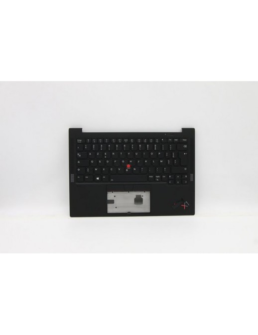 5M11C53346 5M11C53346 Lenovo Replacement keyboard bezel assembly for Lenovo notebooks, French layout, includes backlit keyboa...