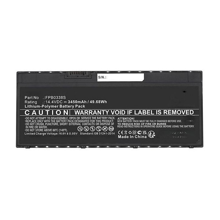 MBXFU-BA0048 CoreParts Battery for Fujitsu LifeBook 49.68Wh 14.4V 3450mAh for LifeBook E448, LifeBook E458, LifeBook E5411, Life