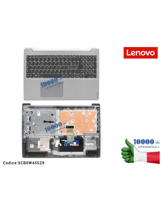 5CB0W45529 Tastiera Italiana Top Case LENOVO IdeaPad S145-15IIL (81W8) S145-15IWL (81MV) S145-15AST (81N3) S145-15API (81UT) ...