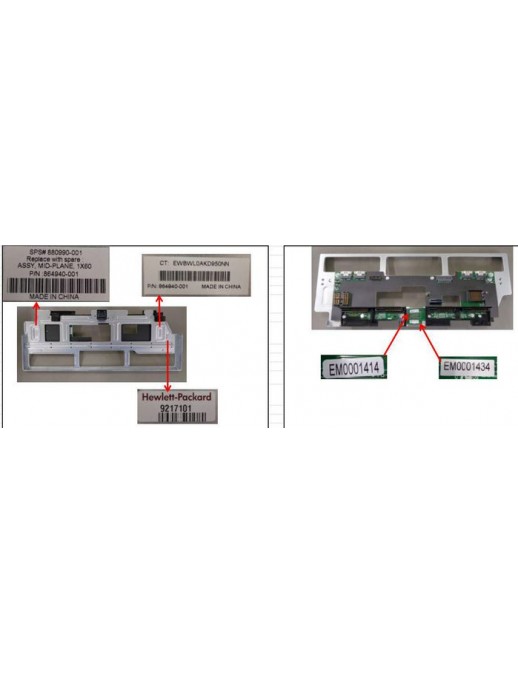 880990-001 880990-001 Midplane for HPE Apollo 4510 Gen10 System