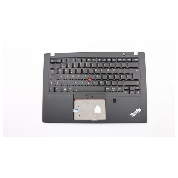 02HM297 C-Cover Portuguese w/ Backlit FRU02HM297 KBD and FPR, Black