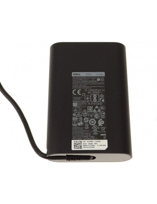 2YK0F 2YK0F Dell AC Adapter, 65W, 19.5V, 3 Pin, Type C, C6 Power Cord 0YX2FJ C6