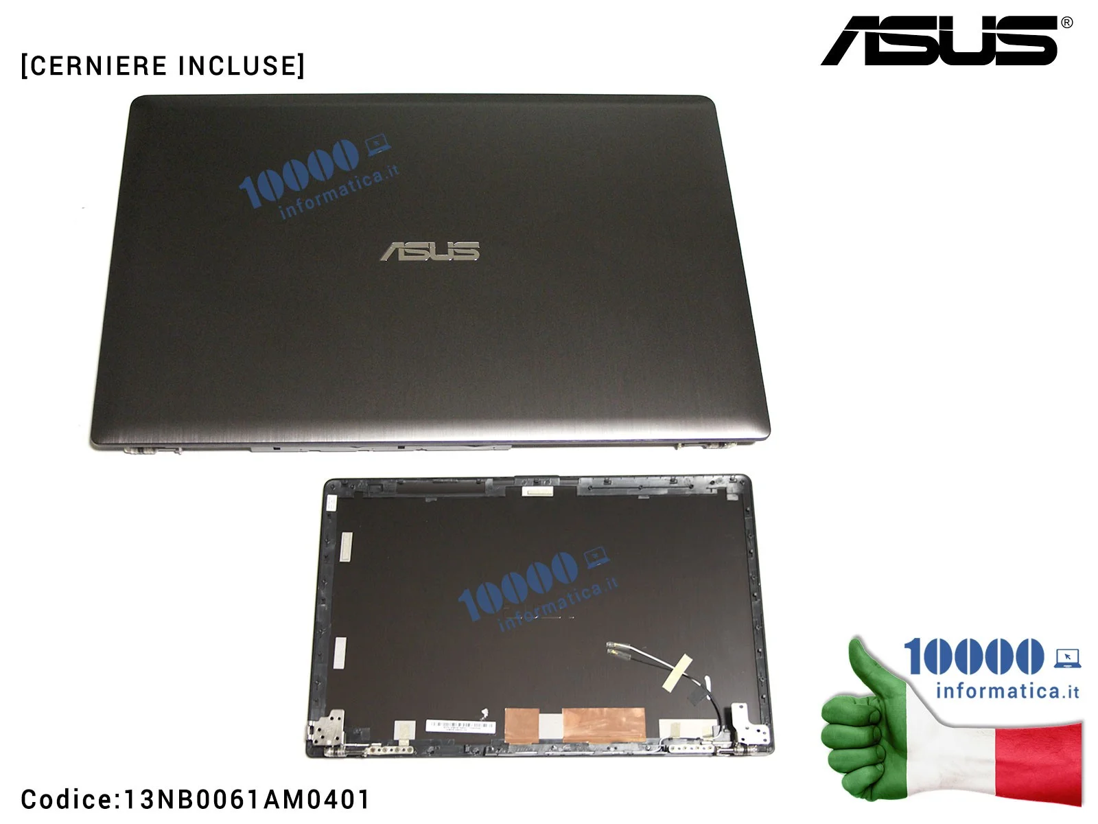13NB0061AM0401 Cover LCD ASUS VivoBook S500C S500CA V500C 13N0-NUA0401