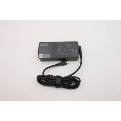 FRU02DL125 FRU02DL125 Lenovo 65W USB-C AC power adapter, designed for Lenovo laptops, ultraportable, fast charging with Smart...