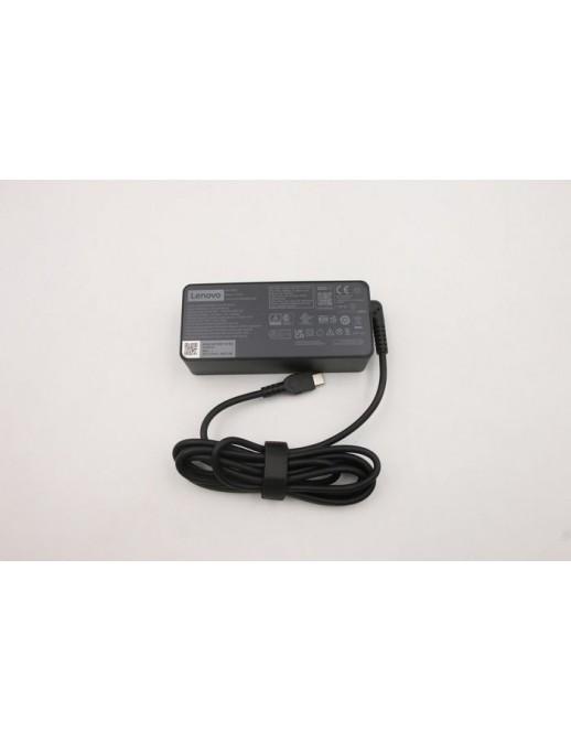 FRU02DL125 FRU02DL125 Lenovo 65W USB-C AC power adapter, designed for Lenovo laptops, ultraportable, fast charging with Smart...