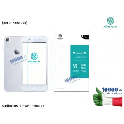HG-SP-AP-IPHONE7 Pellicola in Vetro Temperato NILLKIN Amazing H Professional 9H 0,33mm per APPLE iPhone 7/8 [ALTA QUALITA']