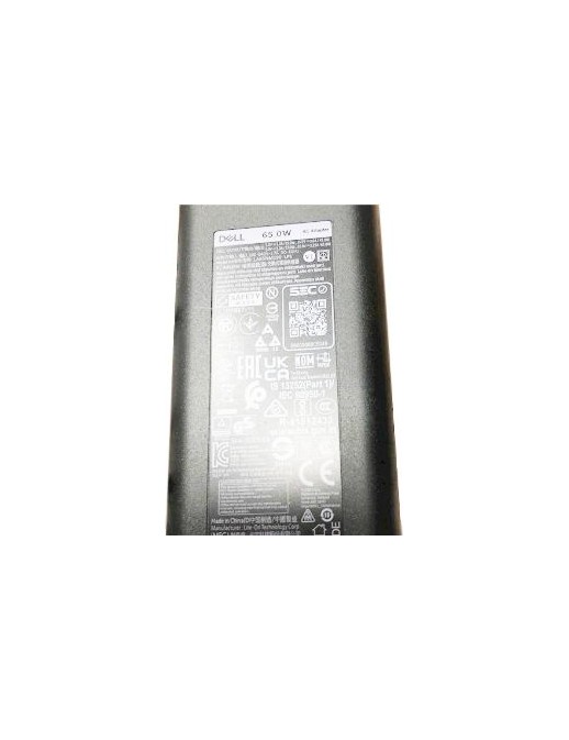 V2TJ7 V2TJ7 Dell AC Adapter, 65W, 19.5V, 3 Pin, Type C, C6 Power Cord XF9VF, KH08P, 0540-BBGX 39121006