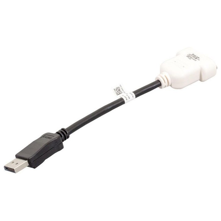 23NVR Dell Video Cable Display Port to single-link DVI-D, (V3, allows DVI-D monitor to connect to the display port connector) 01