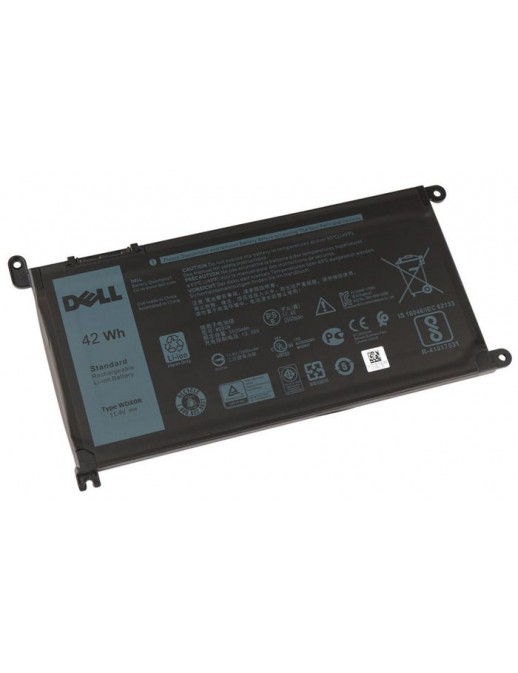 0C4HCW 0C4HCW Dell Lithium-ion battery with 42Wh capacity, 11.4V voltage, 3-cell prismatic design, suitable for Dell Inspiron...