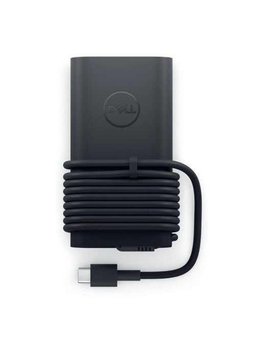 TH5RJ TH5RJ Dell 100w usb-c GaN Ultra Slim Adapter with Power Cord - euro - 1yr Ltd hw Warranty - SnP Black