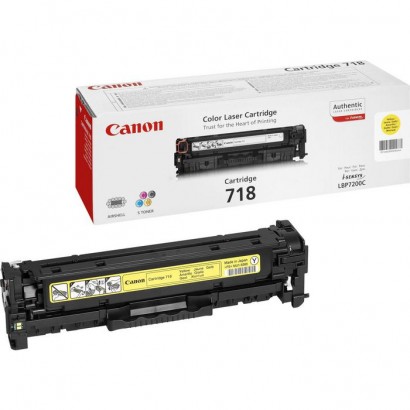 2659B002AA 2659B002AA Canon LBP 7200Cdn Toner Cartridge 718 - Yellow 647648 Canon