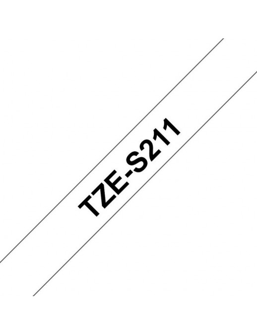 TZE-S211 TZE-S211 Brother TZe-S211 - Strong Adhesive Tape, 8 m, 6 mm Inkjet