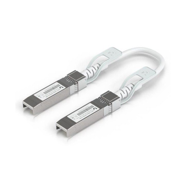 UACC-UPLINK-SFP28-0.15M Ubiquiti Uplink Cable, SFP28 to SFP28, PVC, white, 0.15 m NONE - Only use for non-battery items